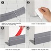 Hojoy 2 Pack Under Door Draft Stopper, Adjustable Door Sweep