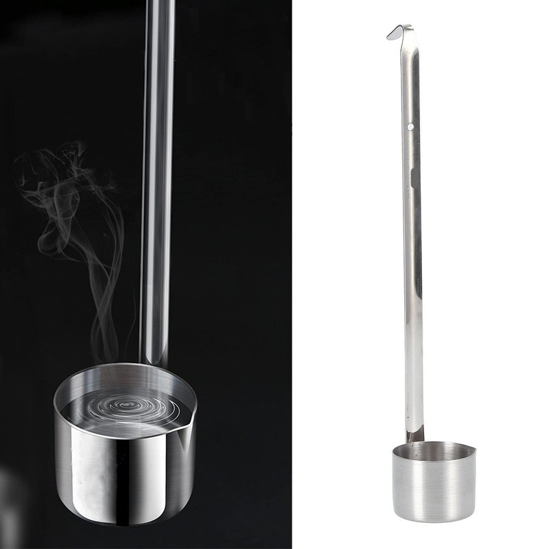 Wine Ladle, Stainless Steel Spoon Wine Dipper Long Handle Pouring
