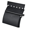24"x24" Black Poly Quarter Fender Set, in pair, Super Toughness,Plastic