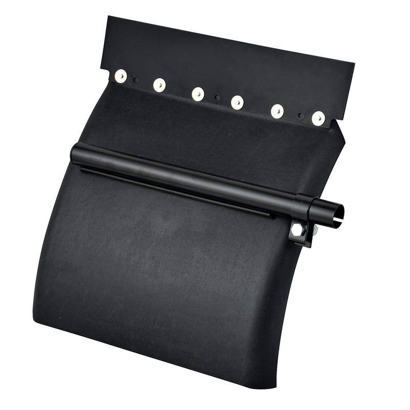24"x24" Black Poly Quarter Fender Set, in pair, Super Toughness,Plastic
