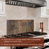 funlife Rusty Industrial Splashback - Oxblood Copper & Steel Patina
