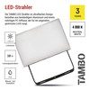 EMOS - Tambo LED spotlight - ultra-thin aluminium floodlight -