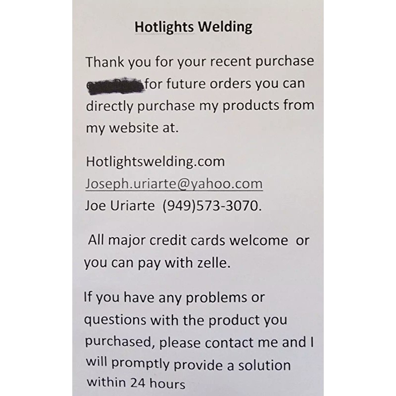 HOTLIGHTS PRIMEWELD TIG225X 325x ac/dc TIG-GER amperage controller