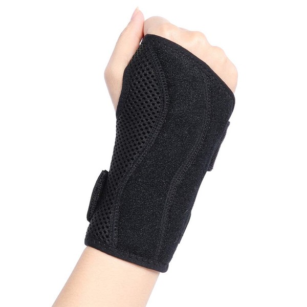 Wrist Support, Left Hand Support, Fracture Ligament Injury, Arm Protection, Adjustable Breathable Wrist Support for Women, Men, Adults and Children