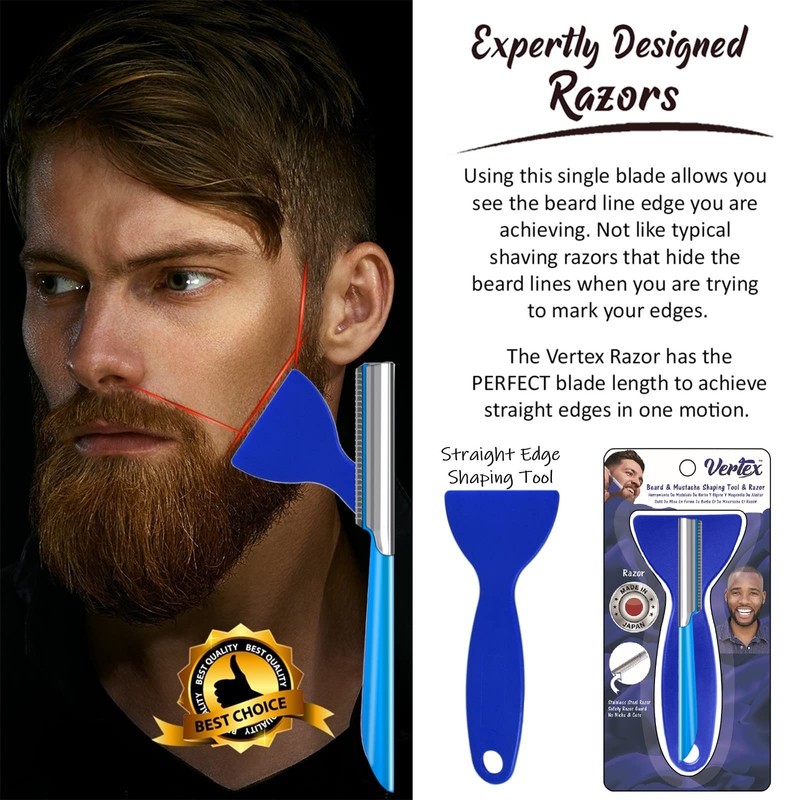 Mens Travel Shaver Razor With Case Mens Beard Shaping Tool