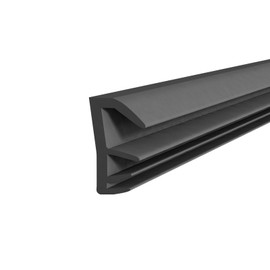 DQ-PP Sash Seal, Black, 10 Metres, TPE Rubber, SFD-14, Window Seal, Door Seal, Rubber Seal, Sash Fold, Sealing Tape, Door Seal, Wooden Window