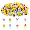 FOIMAS 300pcs Mini Animal Erasers,Assorted Pencil Eraser for Kids Classroom