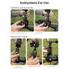 Motorcycle Mount Kit (2-Pack) for Insta360 X5 X4, Pole Clamp