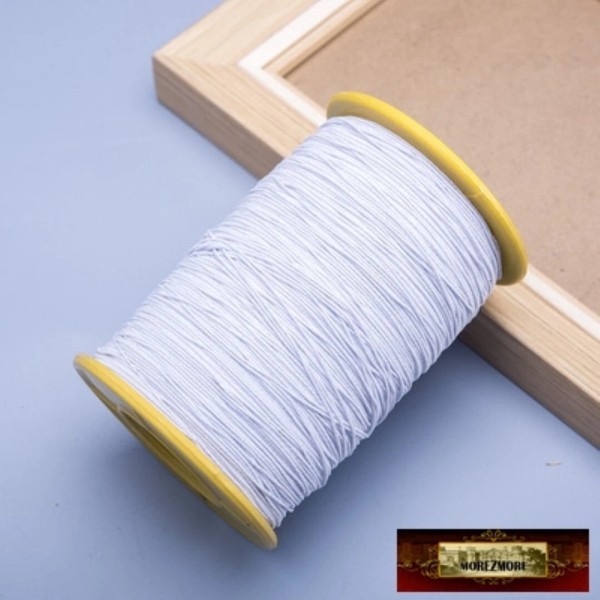 Darice M00209-400 MOREZMORE Thin 0.5 mm Round Elastic Cord BJD
