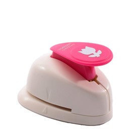 Vaessen Creative Motivstanzer, Small Stanzer Tulpe | Motivlocher | Ausstanzung 1,5 cm Weit, Metall, Purple, 1.1 x 1.4 cm