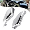 Mid Frame Air Deflector Heat Shields for Harley Touring Road