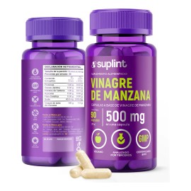 Suplemento De Vinagre De Manzana 1500 Mg 90 Cápsulas Sabor Sin Sabor