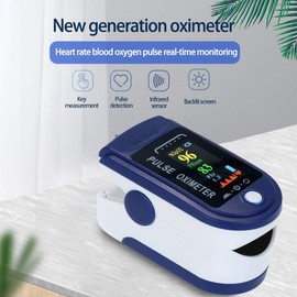 Pulse Oximeter Oxymeter Latest Model Digital Fully Automatic TFT Display Fingertip Pulse Oximetry Blood Oxygen Saturation Monitor
