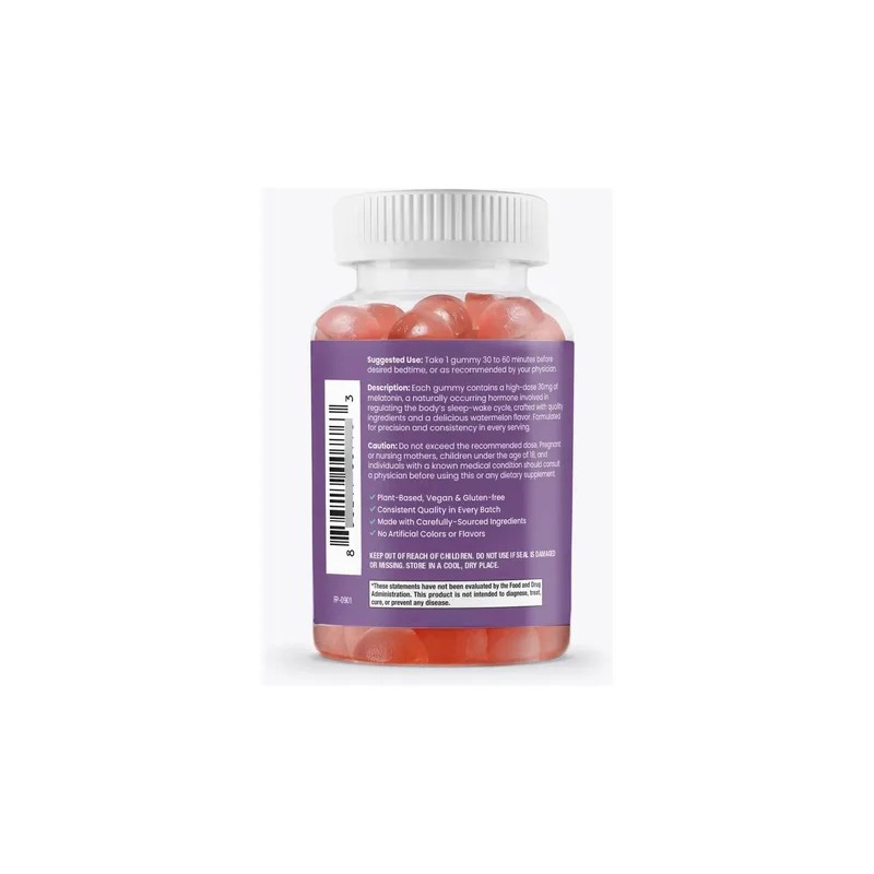 Sierra Life Ciencias Gomitas 30mg Melatonina Alta Dosis 30u