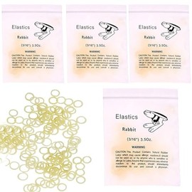 Bandas elásticas de ortodoncia,Bandas elásticas para aparatos ortopédicos,Bandas elásticas Ortodónticas de 3/16 pulgadas,Bandas elásticas Ortodónticas Portátiles Profesionales,3.5oz (400pcs)