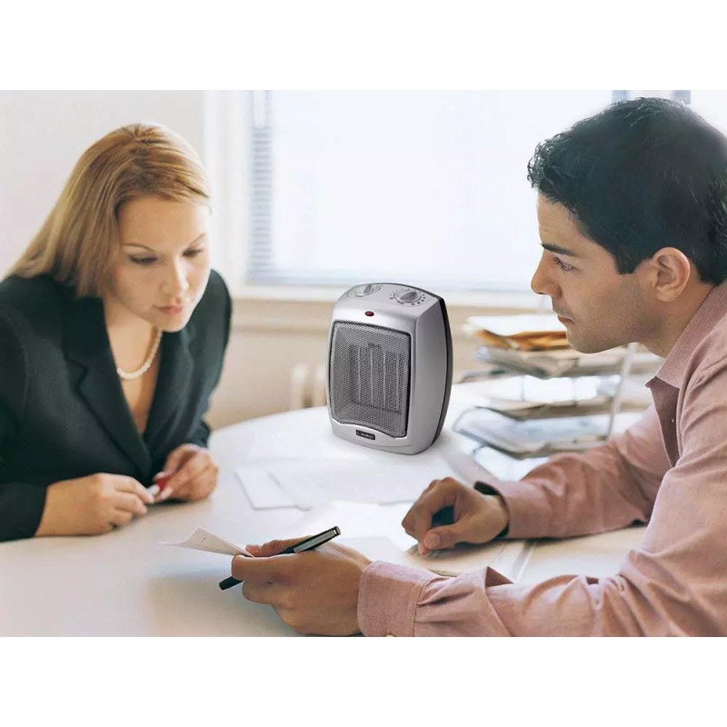 Lasko 754200 Ceramic Portable Space Heater with Adjustable Thermostat 1500
