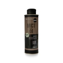 Wohltuer Bio MCT Öl 250 ml - Hergestellt aus reinem Bio Kokosöl - C8 Caprylsäure & C10 Caprinsäure - für ketogene Ernährung