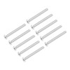 uxcell M4x40mm Flat Head Machine Screws Inner Hex Screw 304