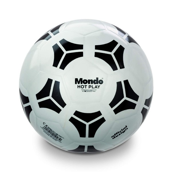 Mondo Toys - 01047 Hot Play Tango PVC Football - for Girls/Boys - White