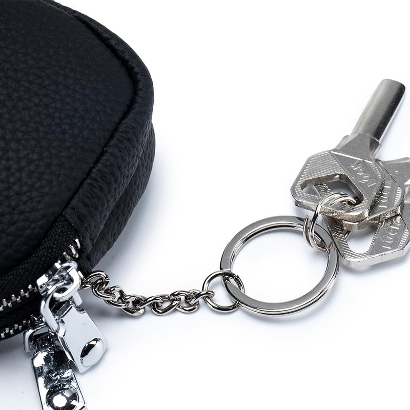 Genuine Leather Mini Coin Case, Women's, Cute Wallet, Compact Coin