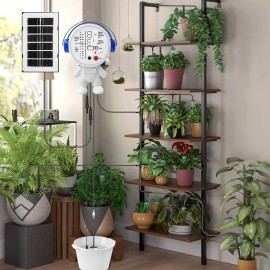 50ft Sistema De Riego Por Goteo Automatico Aspersores Para Cesped Jardin Kit