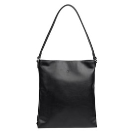 TOM TAILOR Ladies Poppy Black Shoulder Bag, black, M