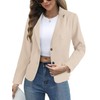 KIFOVEN Women’s Casual Blazer Open Front Long Sleeve Lapel Collar