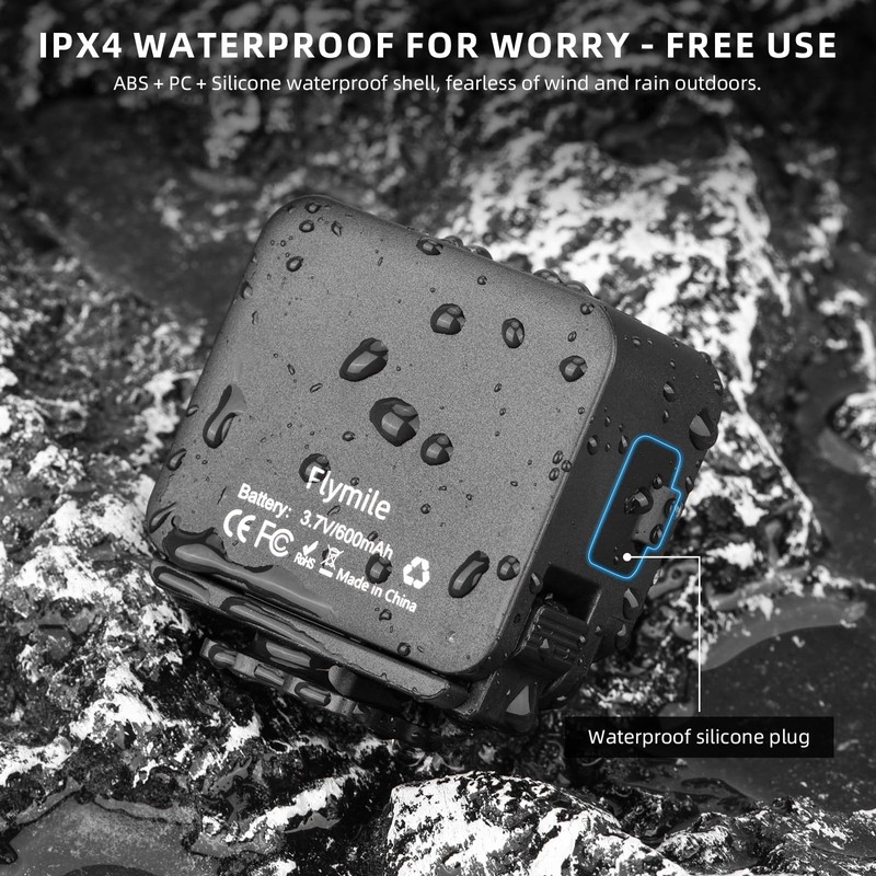 Flymile 2PCS Pocket 3 Magnetic Mini LED Light Accessories, 8700K