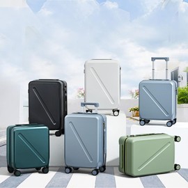 MILADA Luggage Sets With Spinner Wheels, Hard Shell Suitcases TSA Approved Travel Luggage, 3 Piece Luggage Set 20 Inch Carry On Luggage Medium Suitcase 28 Inch Large Suitcases, Black