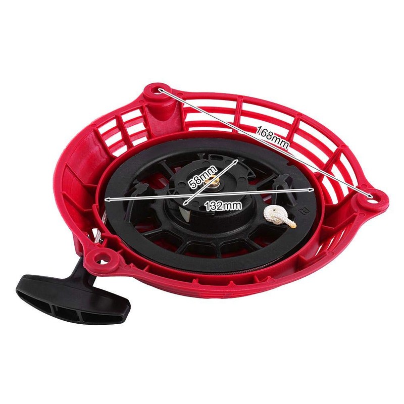 Qiilu Recoil Starter Pull Start Assembly Generator Pull Cord for