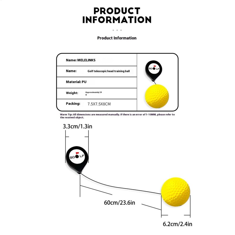 Golf Swing Trainer Ball | Golfing Swing Training Aid Smart