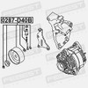 Tensioner Pulley Repair Kit 0287-D40B