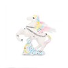 JFYSJ Hand Painted Enameled Jeweled Angel Horse Unicorn Figurines Trinket