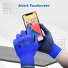 MANUSAGE Safety Work Gloves Microfoam Nitrile Coated, Firm Grip Gloves