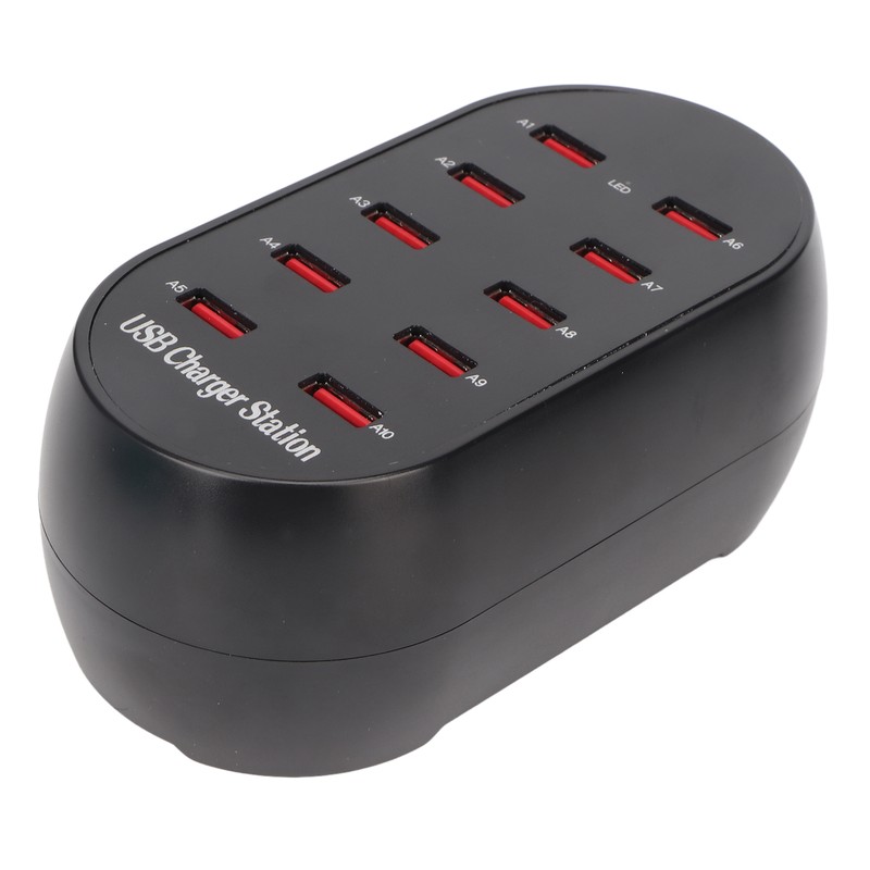 USB Charging Station 10 Port Small Desktop USB Fast Charging