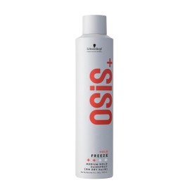 OSiS+ Freeze Medium Hold Hairspray 9oz | All Day Hold and Shine | Heat and Humidity Protection