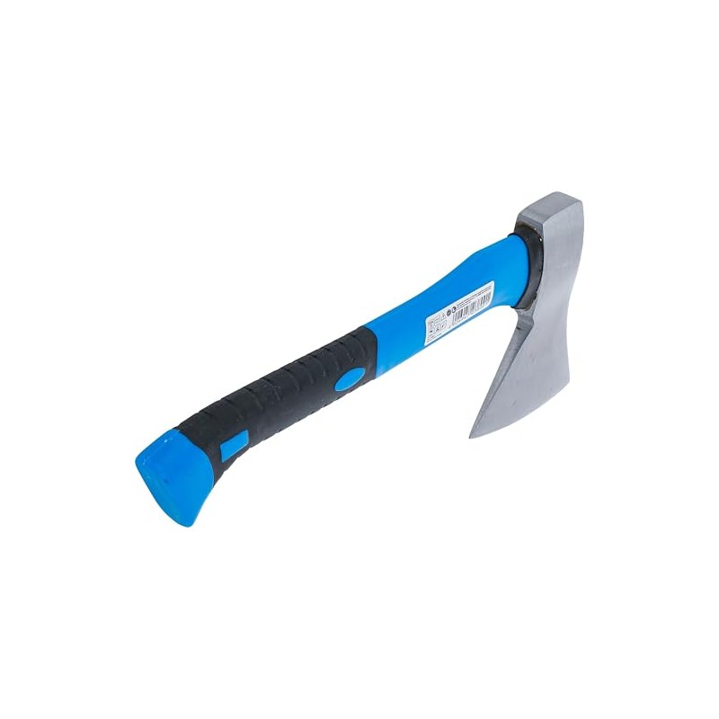 BGS 3800 Hand Axe with Fiberglass Handle, Silver/Black/Blue, 600 g