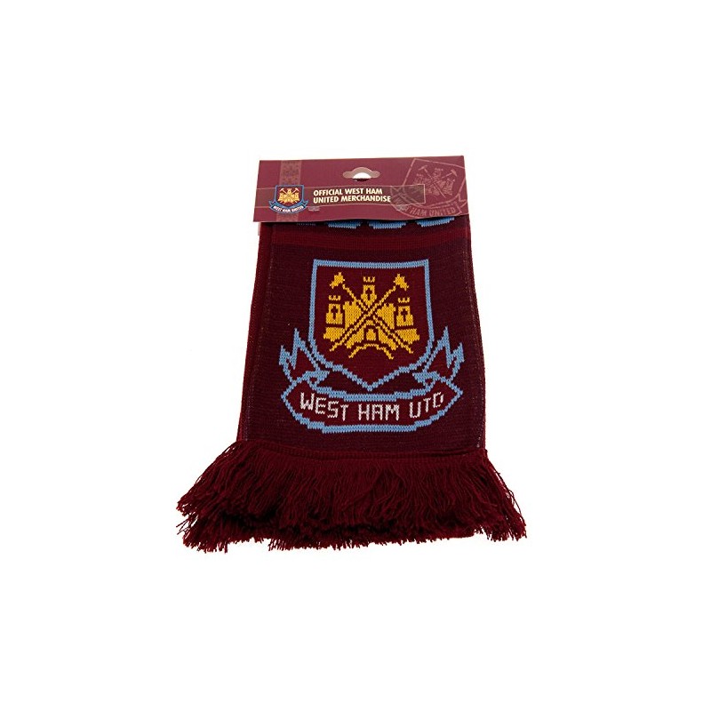 West Ham Nero Scarf - Claret - One Size