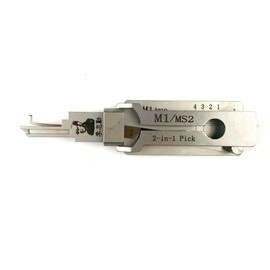 TPM Go M1/MS2 2 in 1 LockPick and Decord Tool Locksmith Fast Open Tool for Master Lock,American DoorLock,Professional Tool