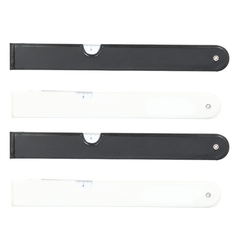 4Pcs Multifunctional Fan Scale Ruler Plastic Drafting Foldable Architect Tool