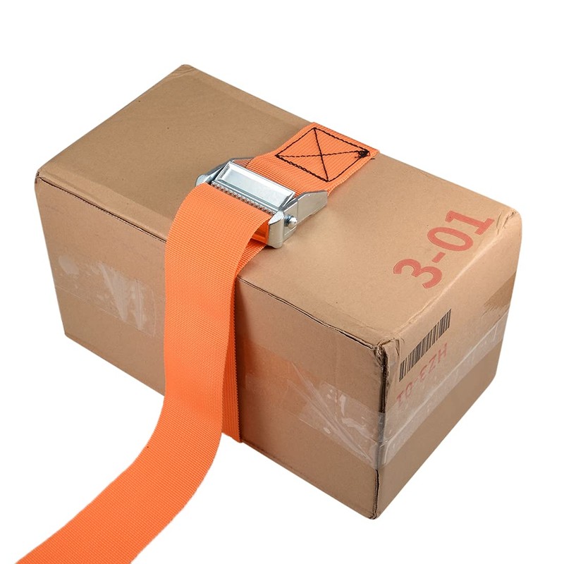 sourcing map Tie Down Strap Cam Buckle Lashing Strap 2"