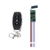 ZONADAH Mini Relay Remote Control Switch DC 3.6V12V24V Button Wireless