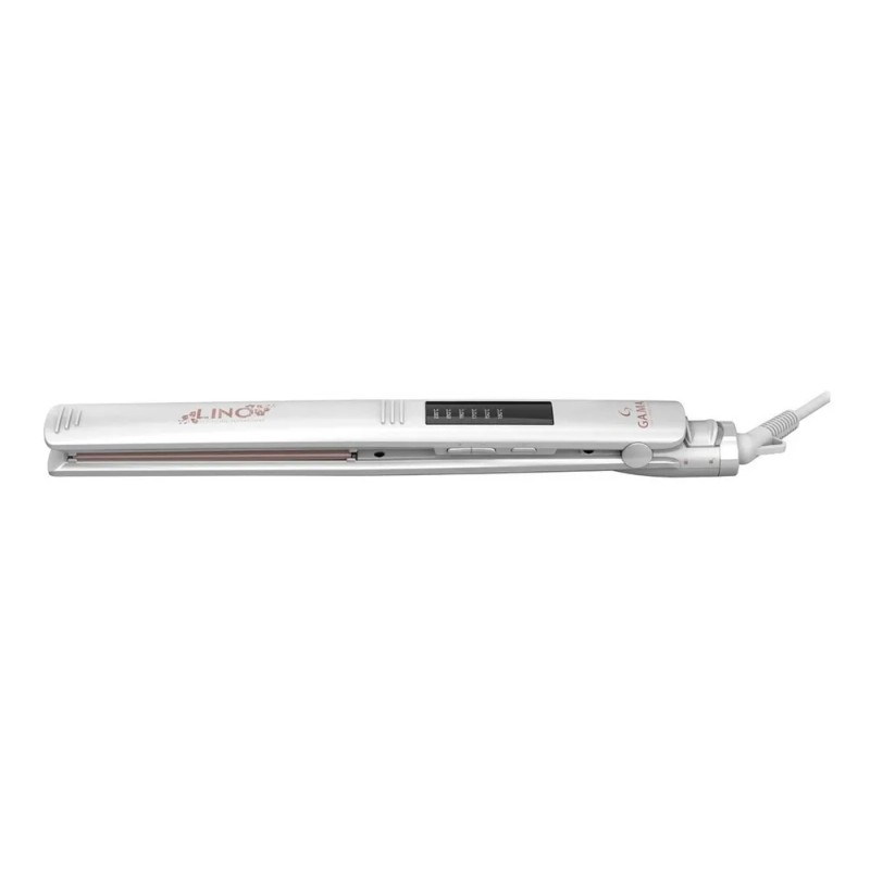 Alaciadora Cabello Digital Profesional Ga.ma Elegance Lino Blanco