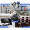 Langir 19mm Momentary Push Button Switch IP67 Waterproof Stainless Steel