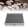 12 Grids Aluminum Watch Display Storage Box Rectangular Suede Side