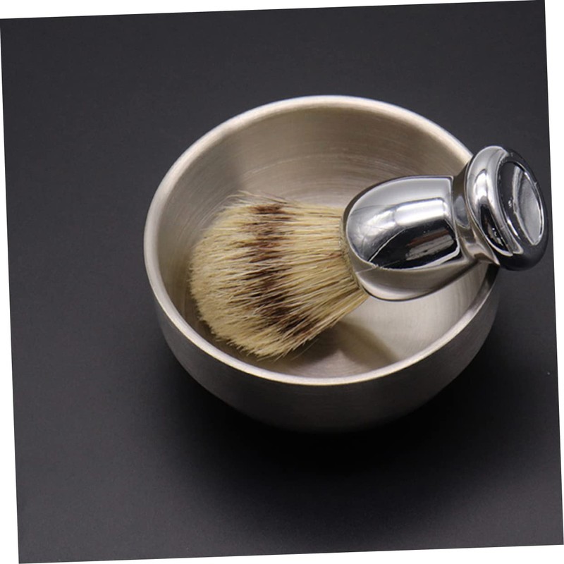 Mikinona Complete Wet Shaving Kit Men Bristle Brush Stainless Steel