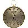 Technoline WA 3055 Elegant Analogue Thermo-Hygrometer in Brass Design