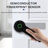 ConBlom Smart Lock, Fingerprint Smart Door Lock Handle, 5-in-1 Electronic