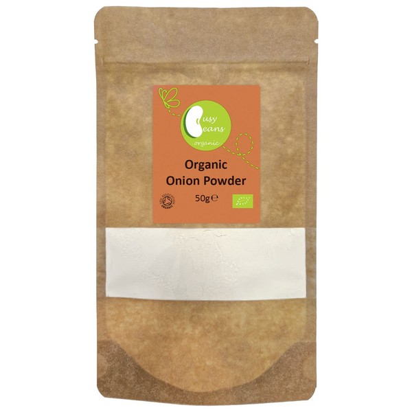 Organic Onion Powder - Certified Organic - by Busy Beans Organic (50g)
