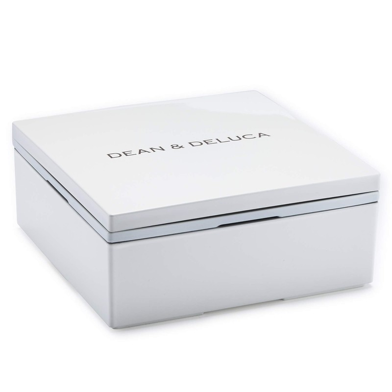 Dean & Deluca 3-Tier Small White Box Lunch Box Picnic